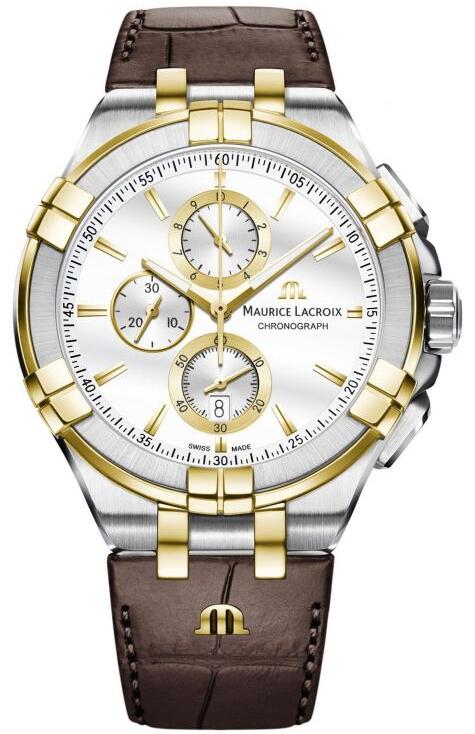 Maurice Lacroix AIKON Chronograph AI1018-PVY11-132-1 Replica Watch